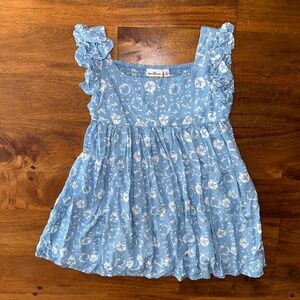 Hermoza Little Daisy Dress in Sea